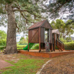 Big outdoor playground at Yappara House Early Learning Centre