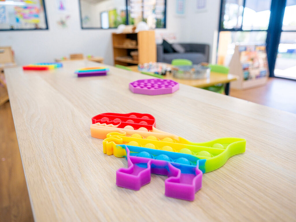 My daughter is very happy here.