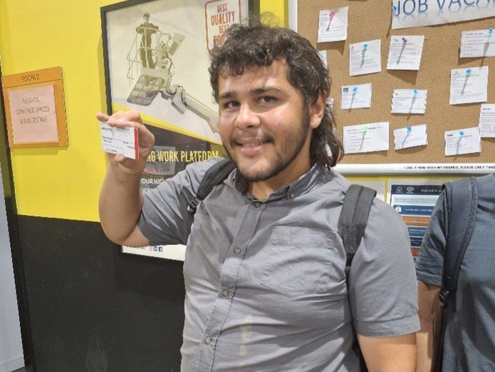 BASE Belmont Youth Centre White Card Blurred