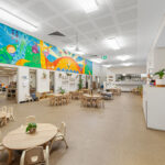 Childrens dining area at Tambrey Early Learning Centre.