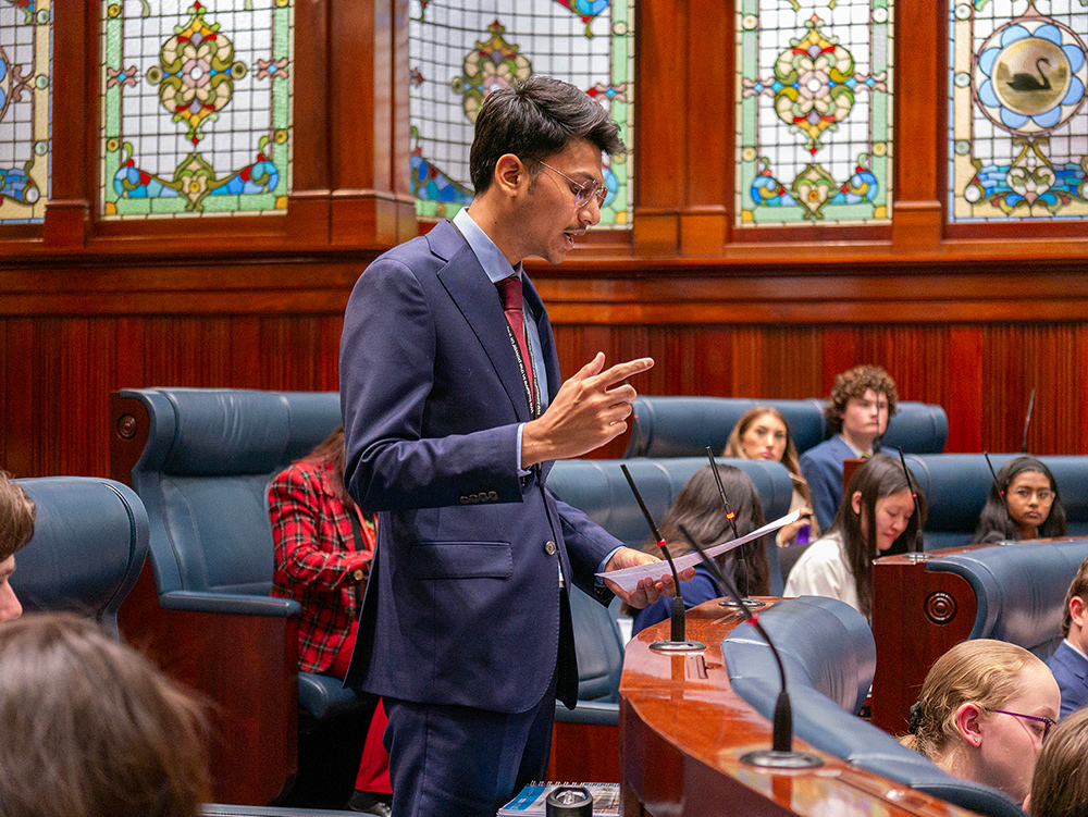 Youth Parliament has given me incredible opportunities.