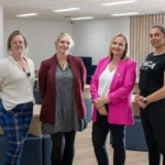 Group picture of Y School team (Liz Parker Y School Executive Principal, Sarah King 7-9 Principal and Amy Jaggard Y School Associate Principal) and Y WA Executive (Allison Ross)