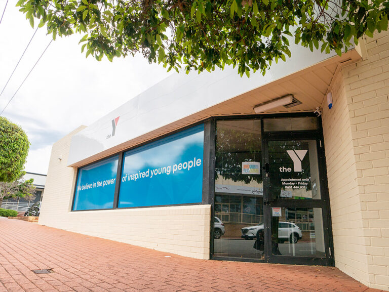 Outside street view of the Y WA's Armadale office
